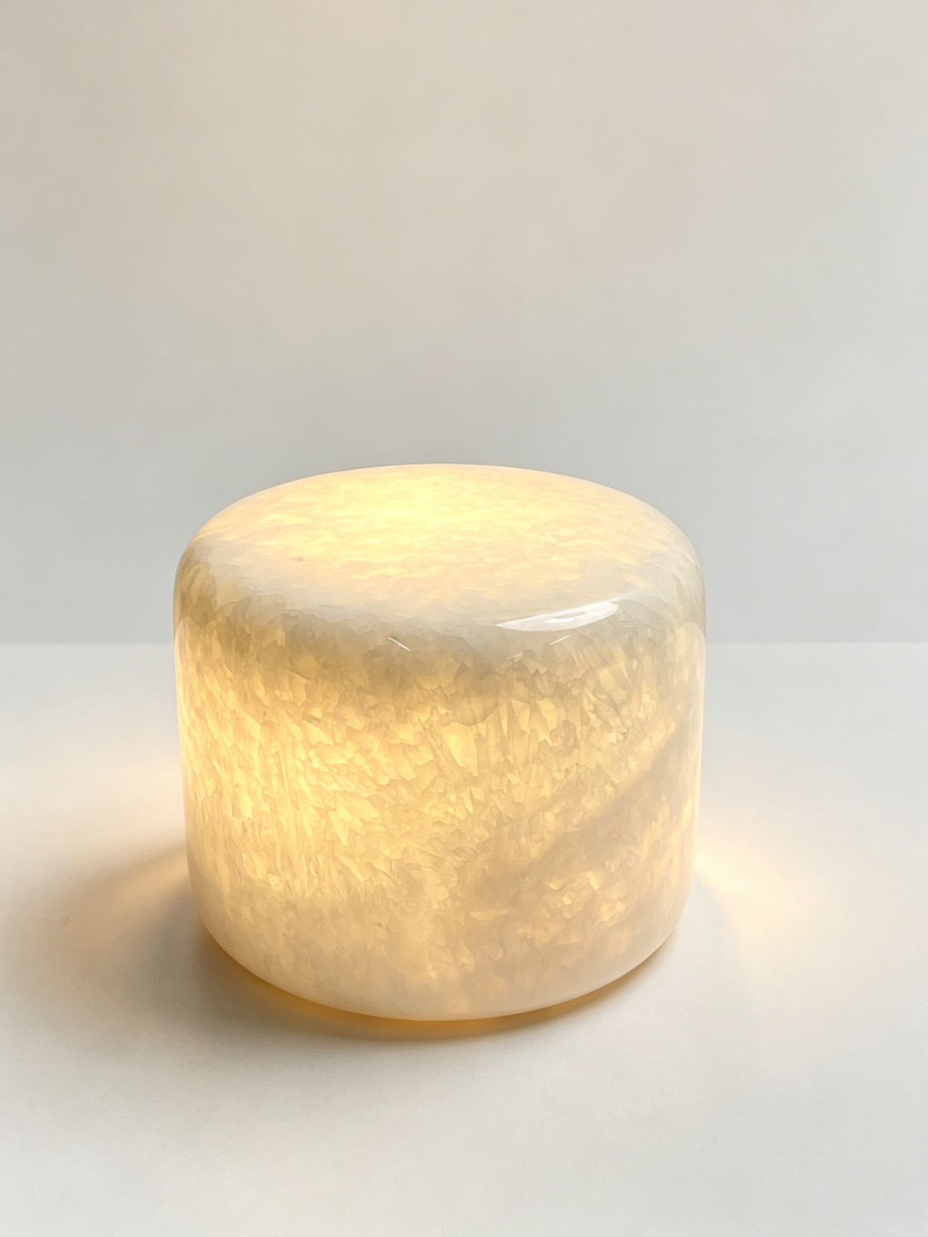 Genuine Marble Touch Lamp | Rechargeable USB Night Light | 3-Level Dimming Bedside Stone Lamp