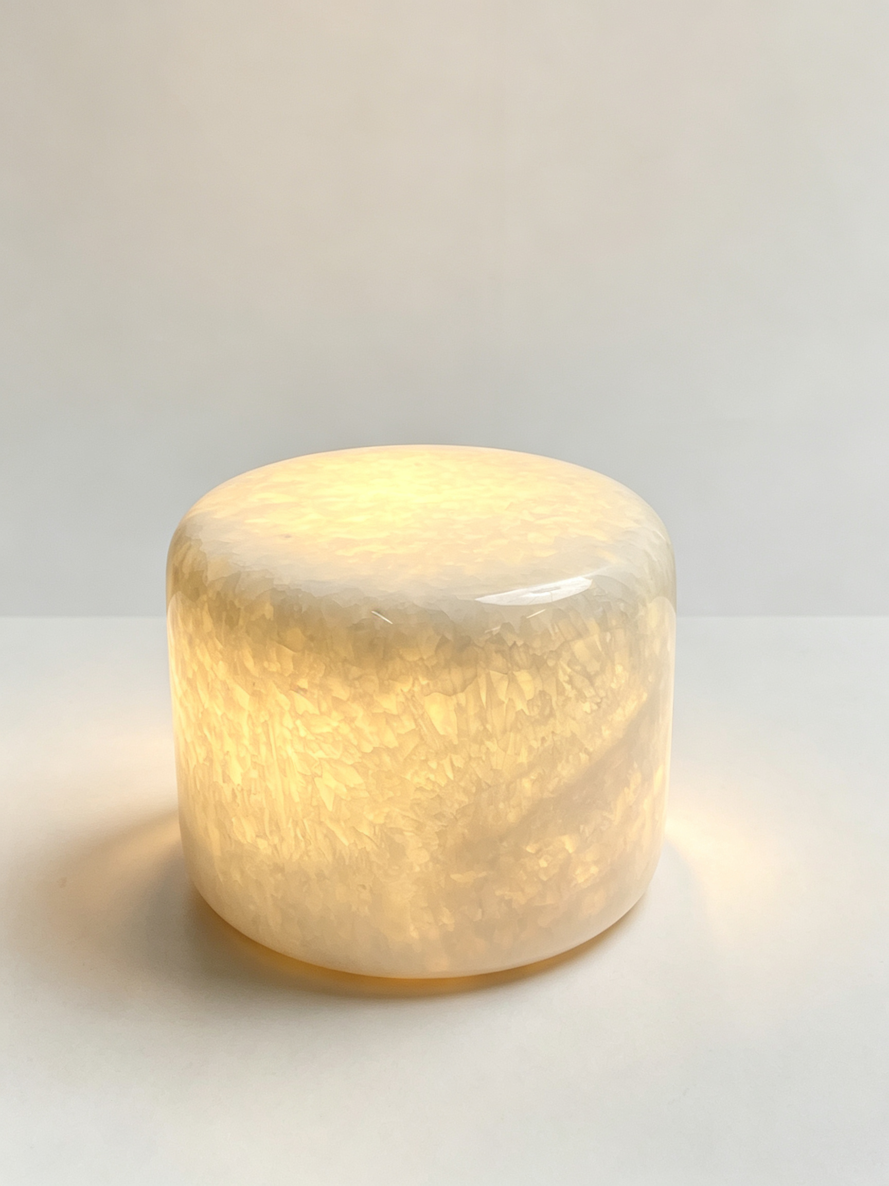 Genuine Marble Touch Lamp | Rechargeable USB Night Light | 3-Level Dimming Bedside Stone Lamp